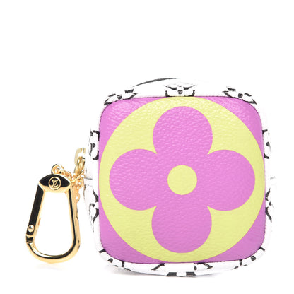 Louis Vuitton Monogram Giant Cube Coin Purse Pink 1 of 7