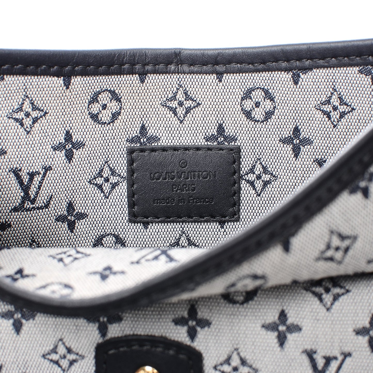 Mini Monogram Besace Mary Kate Blue