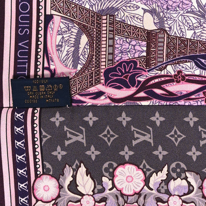 Louis Vuitton Silk Louis A Paris Bandeau Rose 4 of 4