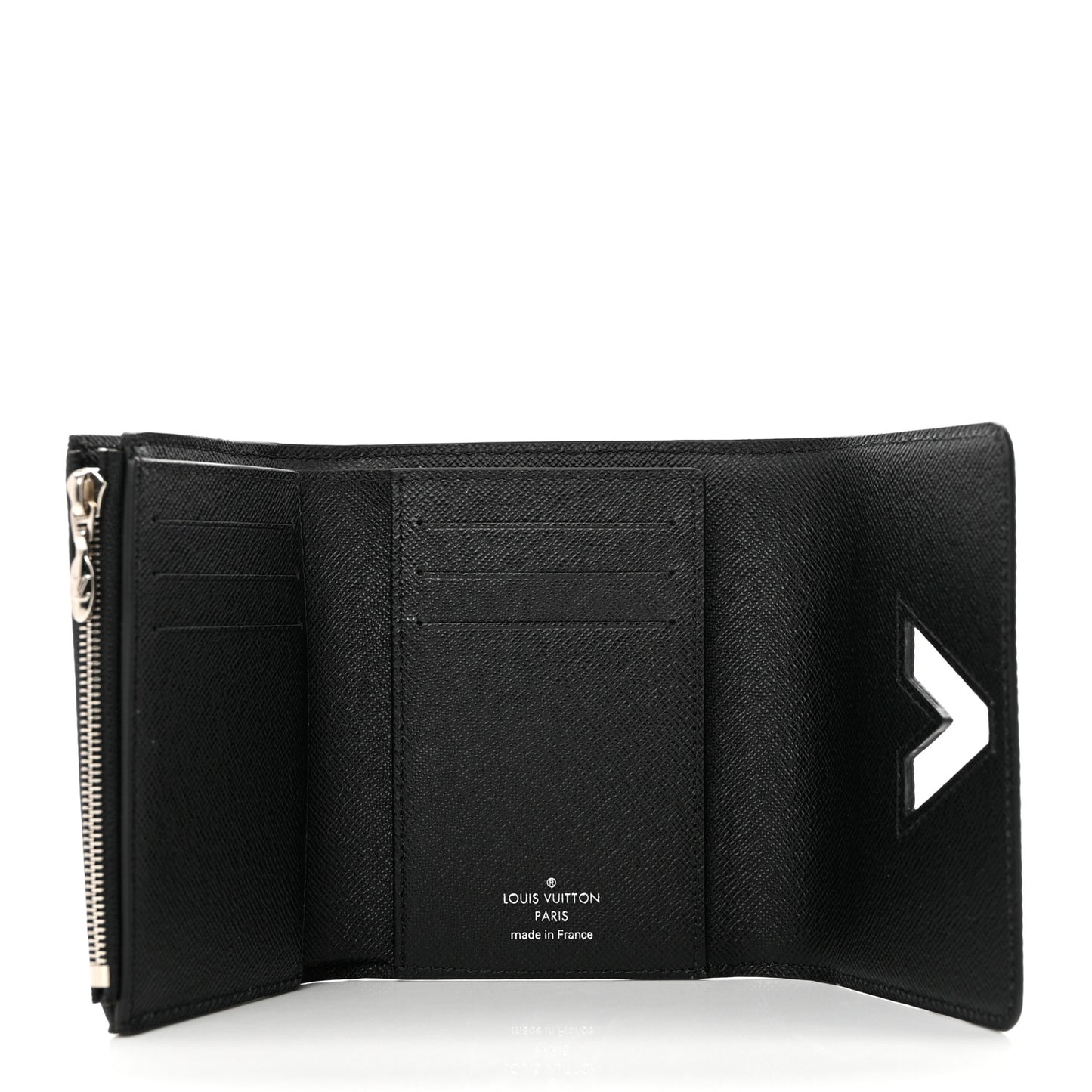 Epi Twist Compact Wallet Black