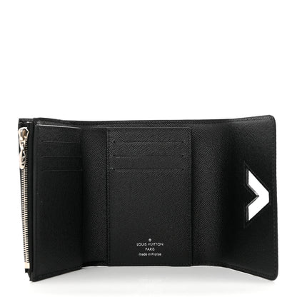 Louis Vuitton Epi Twist Compact Wallet Black 5 of 6