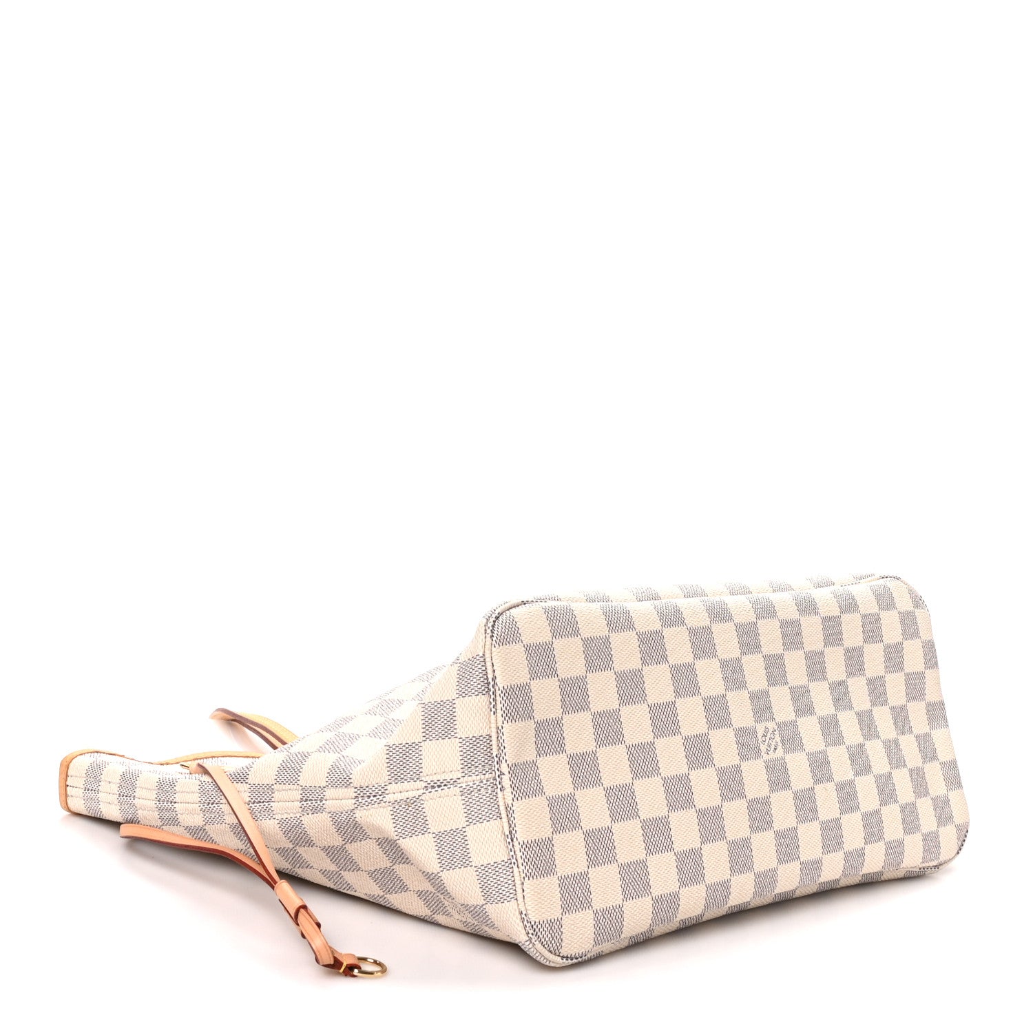Louis Vuitton Damier Azur Neo Neverfull MM Rose Ballerine 4 of 10