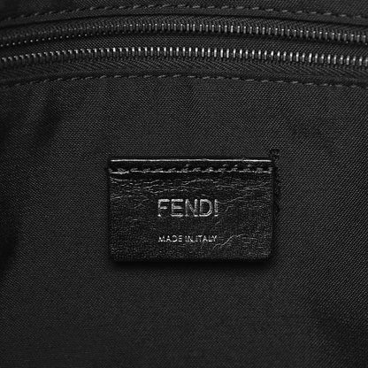 Fendi Vitello Grace Messenger Bag Black 6 of 12