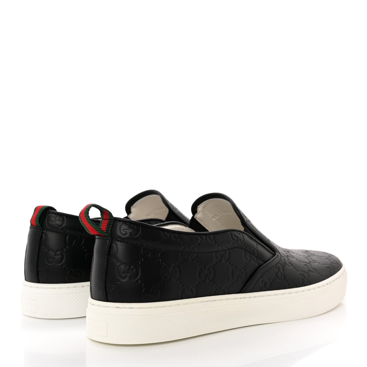 Guccissima Mens Dublin Slip On Sneakers 11.5 Black