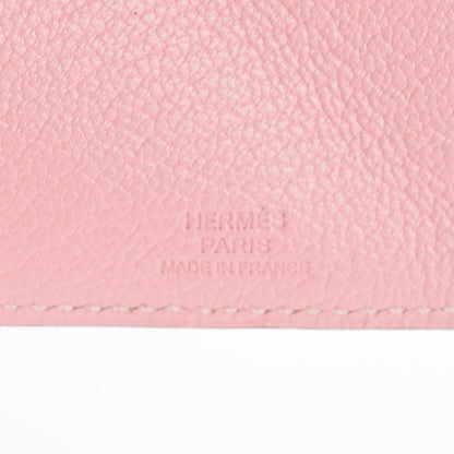 Hermes Chevre Mysore Tarmac PM Passport Holder Rose Sakura 6 of 7
