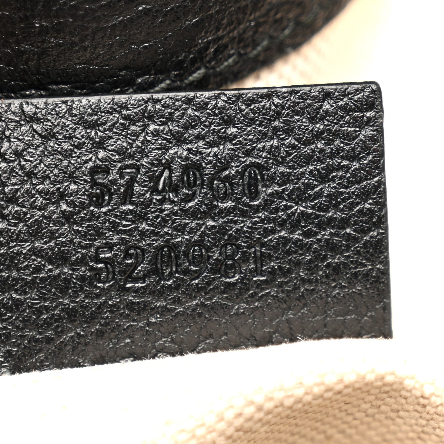 Velvet GG Monogram Textured Calfskin Web Bucket Bag Brown Black