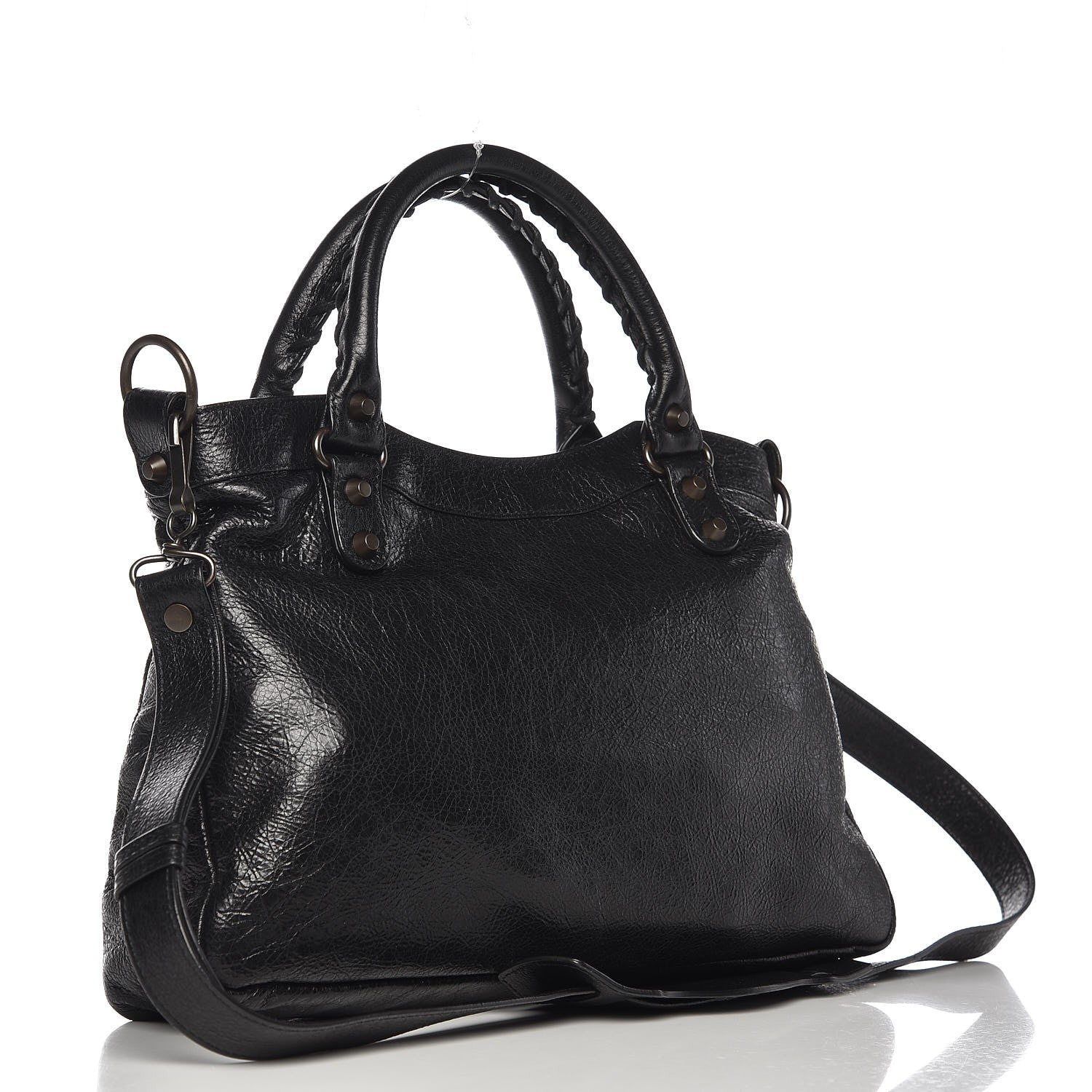 Balenciaga Agneau Classic Hardware Town Black 3 of 11
