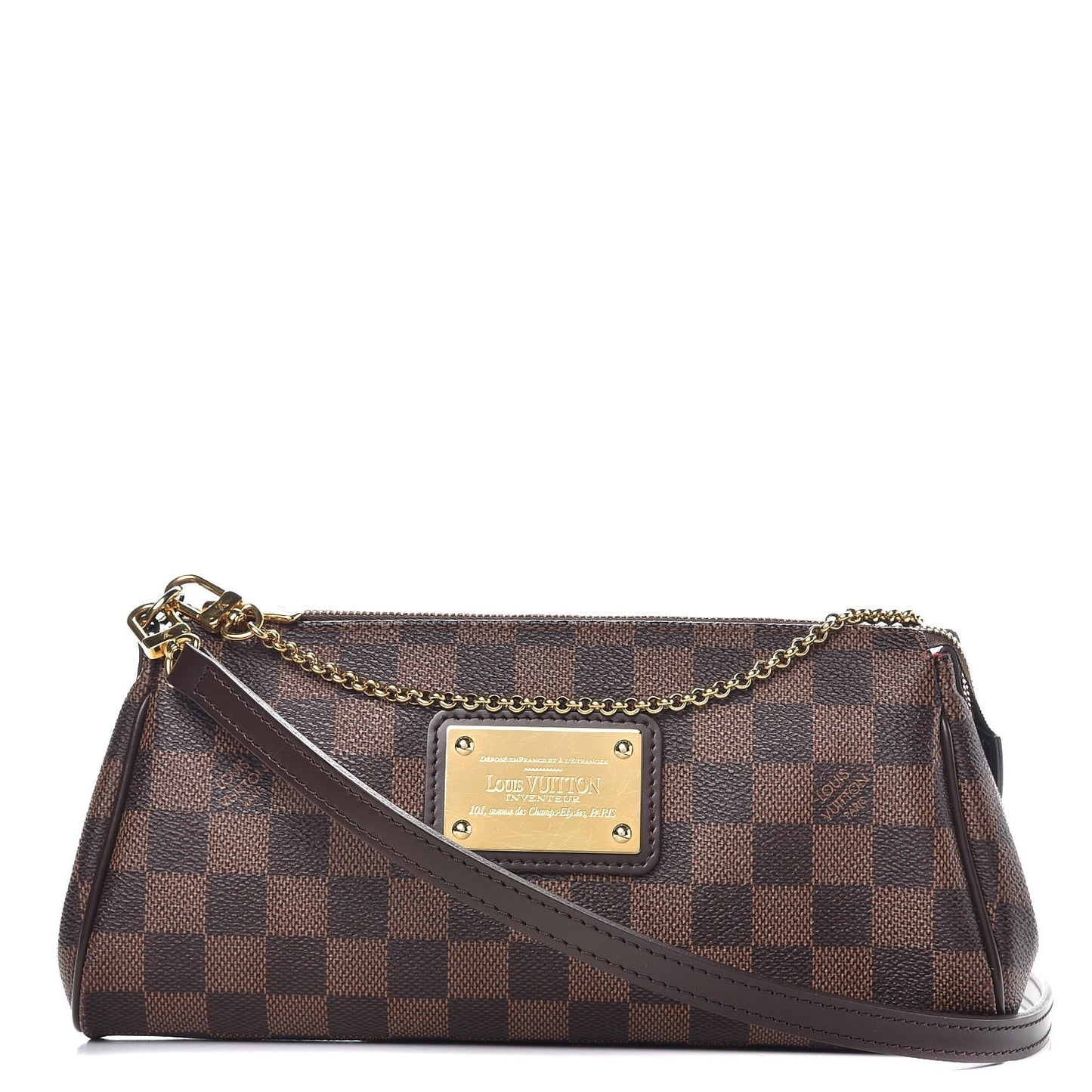 Damier Ebene Eva Clutch