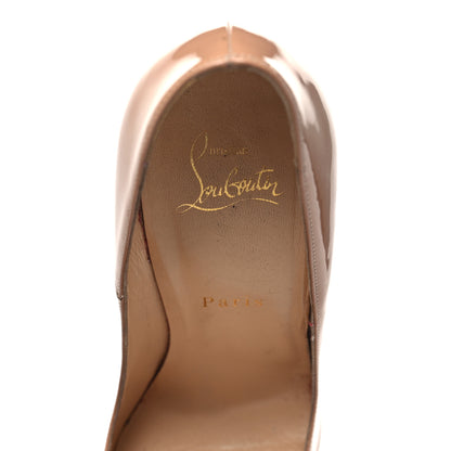 Christian Louboutin Patent So Kate 120 Pumps 38.5 Nude 7 of 14