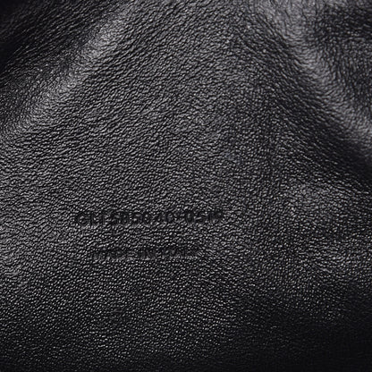 Saint Laurent Grain De Poudre Matelasse Monogram Mini Lou Camera Bag Black 7 of 11