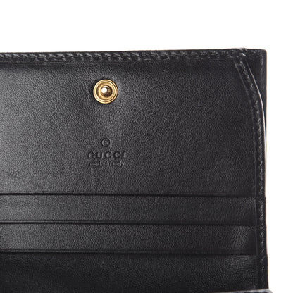 Gucci Calfskin Matelasse GG Marmont Card Case Wallet Black 5 of 5