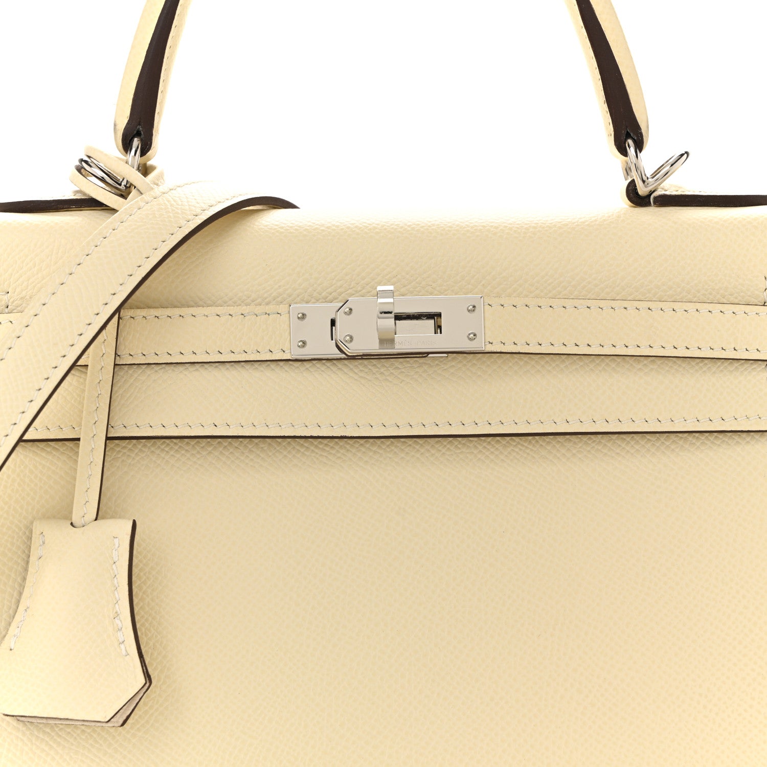 Hermes Epsom Kelly Sellier 25 Nata 8 of 15