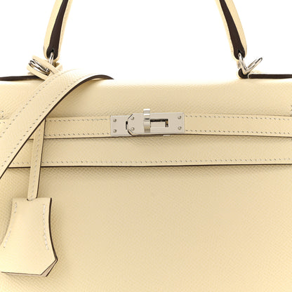 Hermes Epsom Kelly Sellier 25 Nata 8 of 15