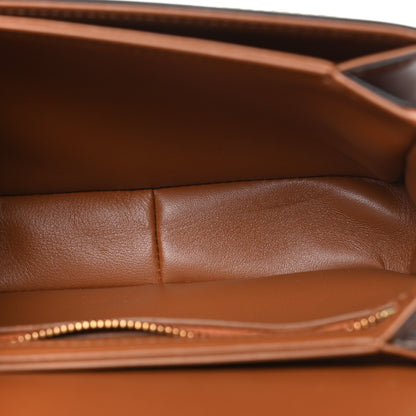 Celine Raffia Calfskin Teen Triomphe Natural Tan 5 of 8