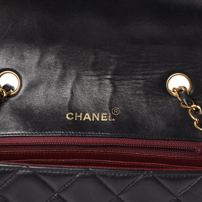 Chanel Lambskin Quilted Small Single Flap Black 10 of 13