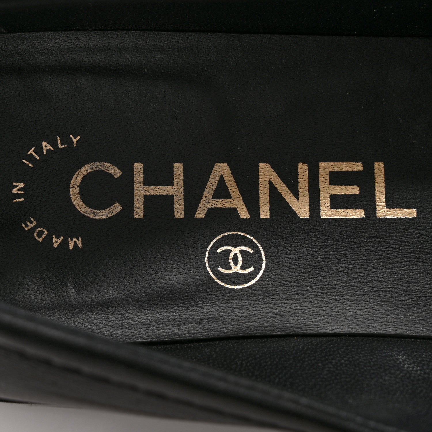 Chanel Lambskin Quilted CC Turnlock Loafers 38.5 Black 7 of 11