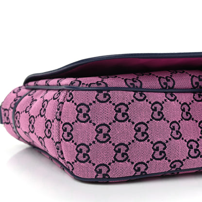 Gucci Monogram GG Childrens Messenger Bag Pink 10 of 12