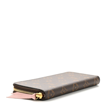 Louis Vuitton Monogram Clemence Wallet Rose Ballerine 4 of 11
