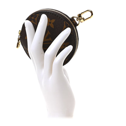 Louis Vuitton Monogram Multi Pochette Accessories Round Coin Purse 2 of 6