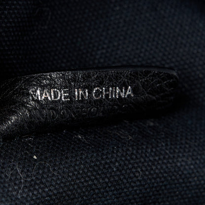 Burberry Mega Check Small Farley Crossbody Clutch Bag Black 7 of 10