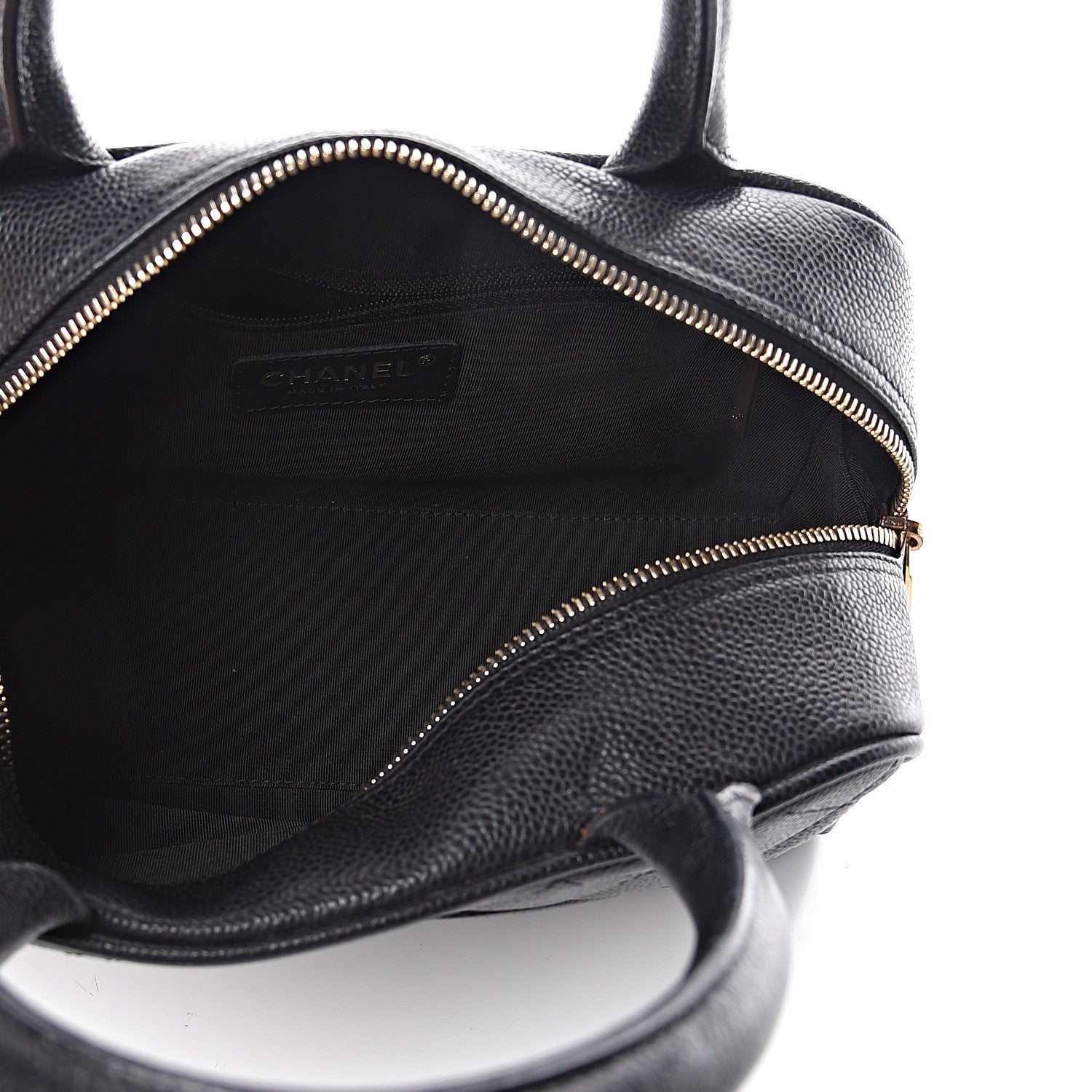 Chanel Caviar Quilted Small Bowler Black 5 of 16