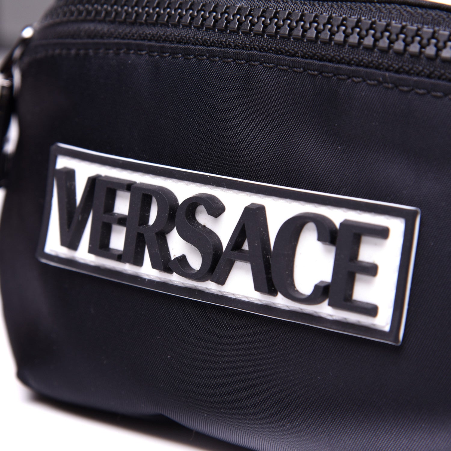 Versace Nylon Logo Belt Bag Black 11 of 11