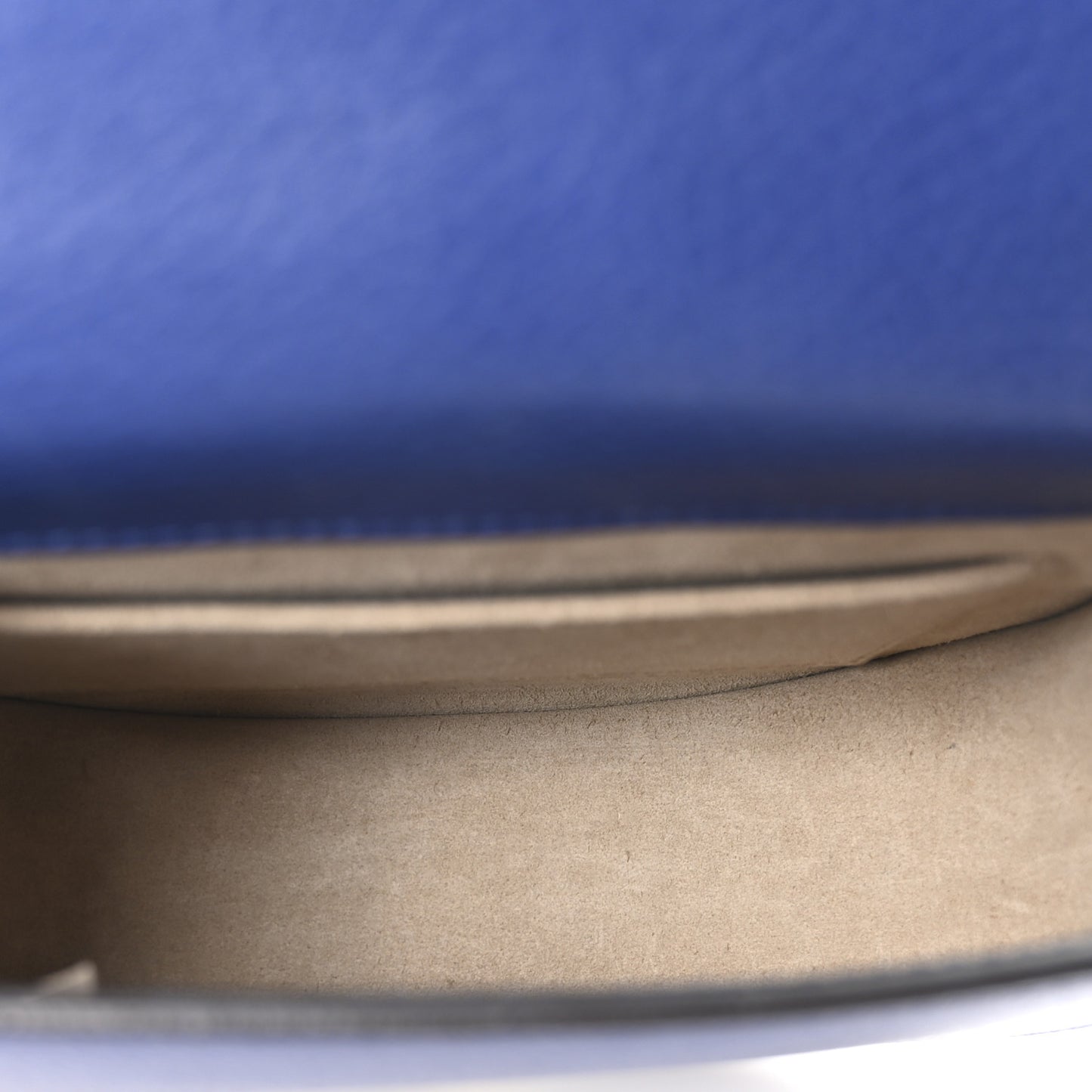 Calfskin Suede Small Nile Bracelet Bag Majesty Blue