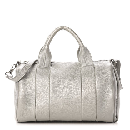 Alexander Wang Pebbled Lambskin Rocco Silver Rhodium Hardware 1 of 12