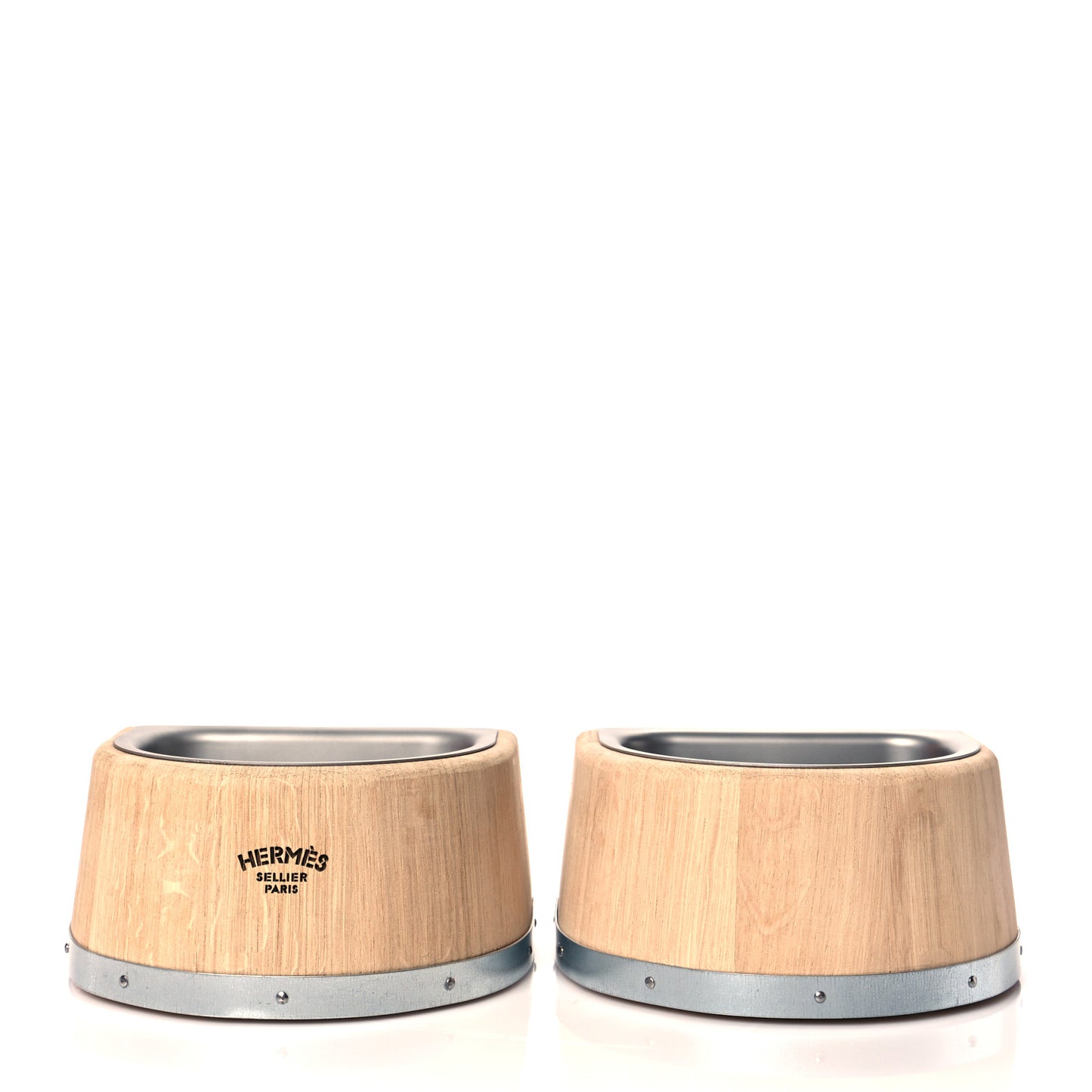 Oak Wood Small Chaine d'Ancre Dog Bowl Naturel