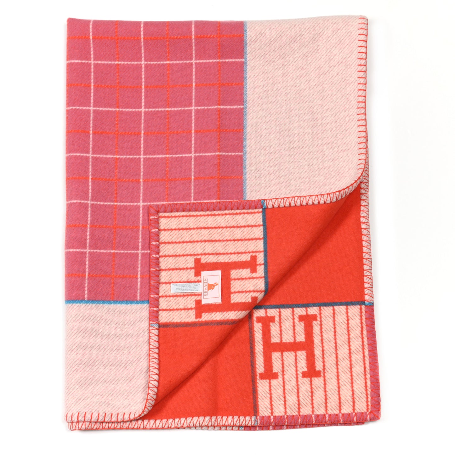 Wool Cashmere Avalon Passe-Passe Blanket Figue