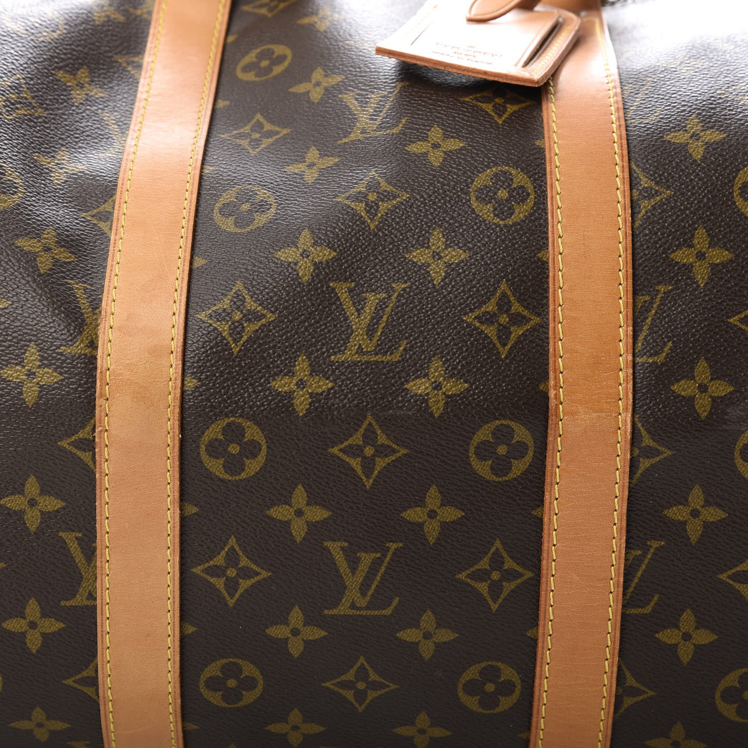 Louis Vuitton Monogram Keepall Bandouliere 55 9 of 13