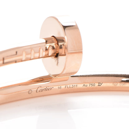 Cartier 18K Pink Gold Juste Un Clou Bracelet 16 5 of 7