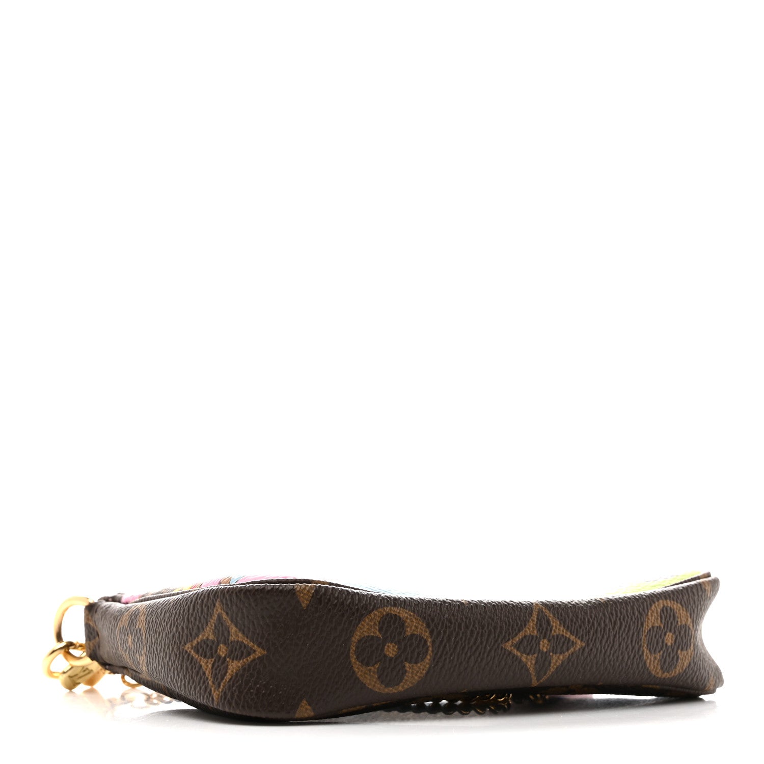 Louis Vuitton Monogram 2021 Christmas Animation Japanese Garden Mini Pochette Accessories Wisteria Pink 4 of 13