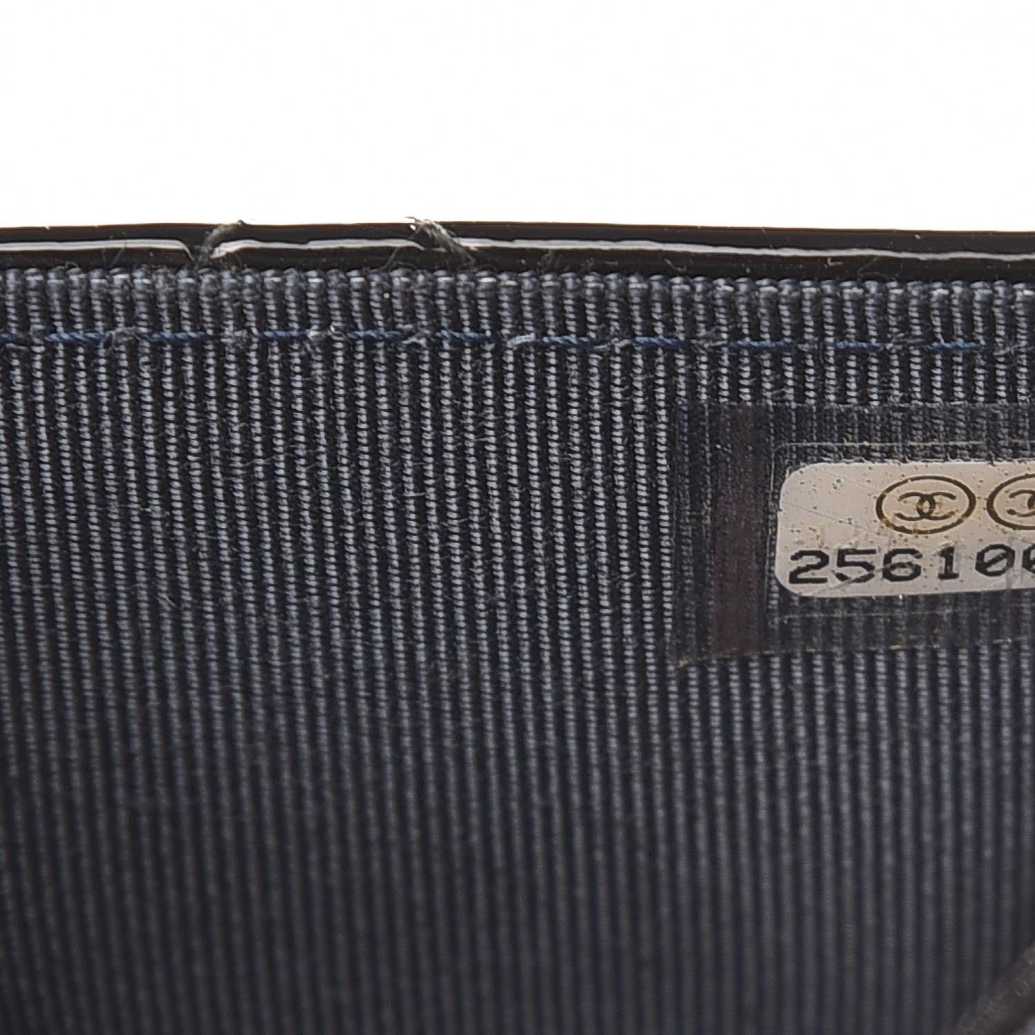 Chanel Patent Quilted Flap Card Holder Black 8 of 8