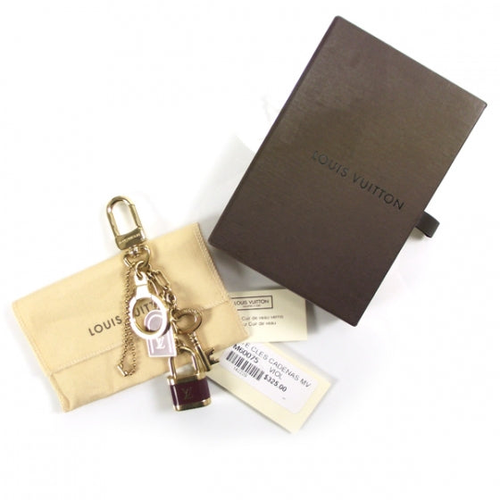 Louis Vuitton PTE Cles Cadenas Key Holder Violet 2 of 4