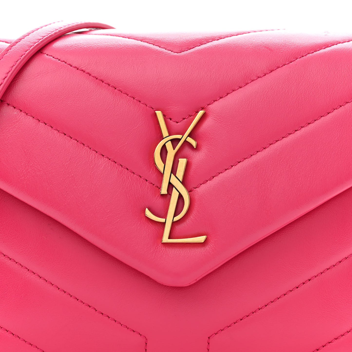 Calfskin Y Quilted Monogram Toy Loulou Crossbody Bag Freesia