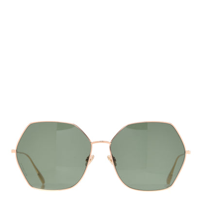 Christian Dior Metal Stellaire 8 Sunglasses Rose Gold Green 2 of 8