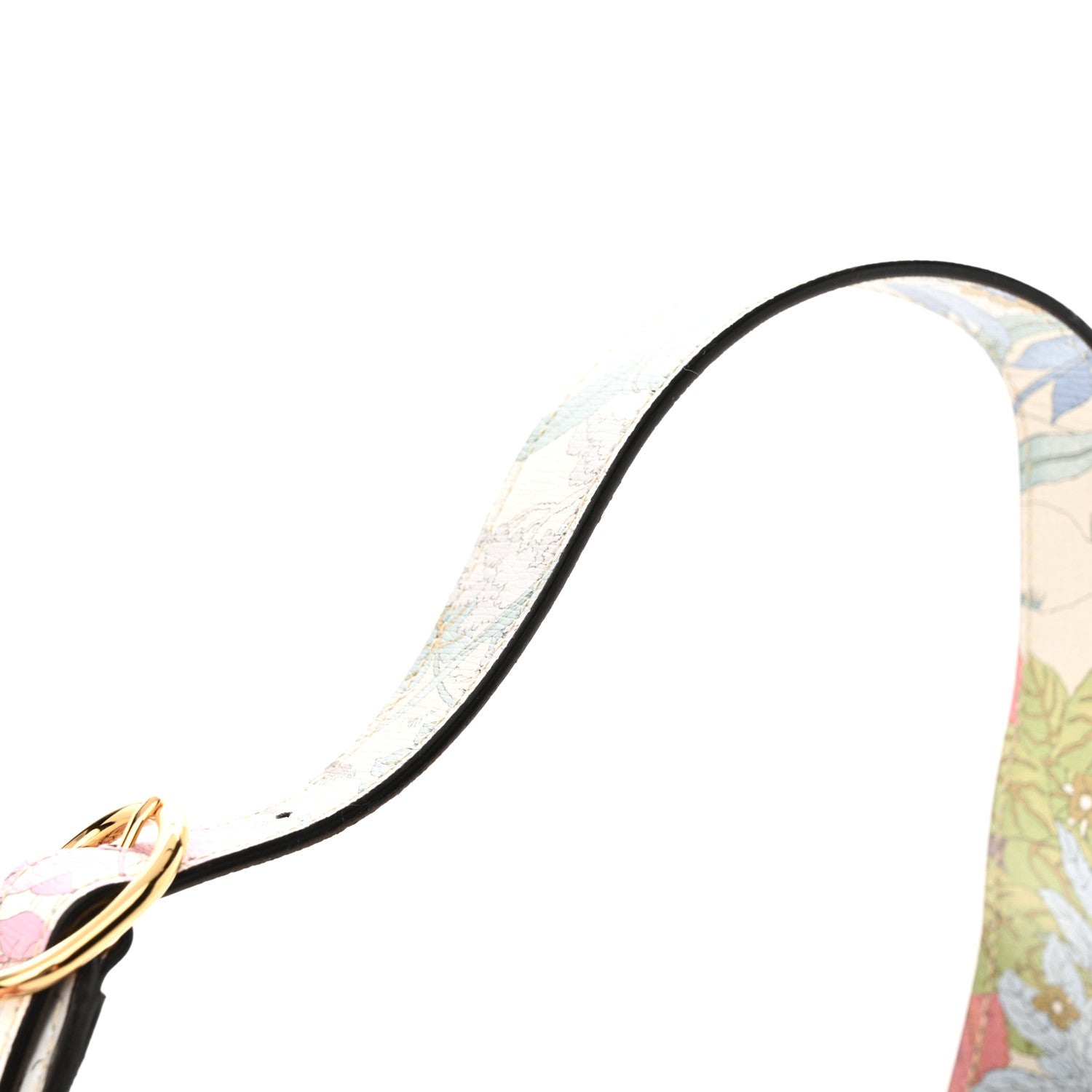 Gucci New Shangai Calfskin Tiger Savanah Small Jackie 1961 Hobo Chalky White Multicolor 13 of 14