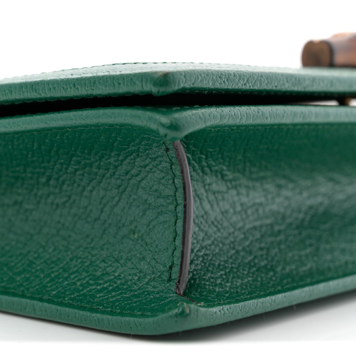 Dollar Pigprint Diana Chain Wallet Green