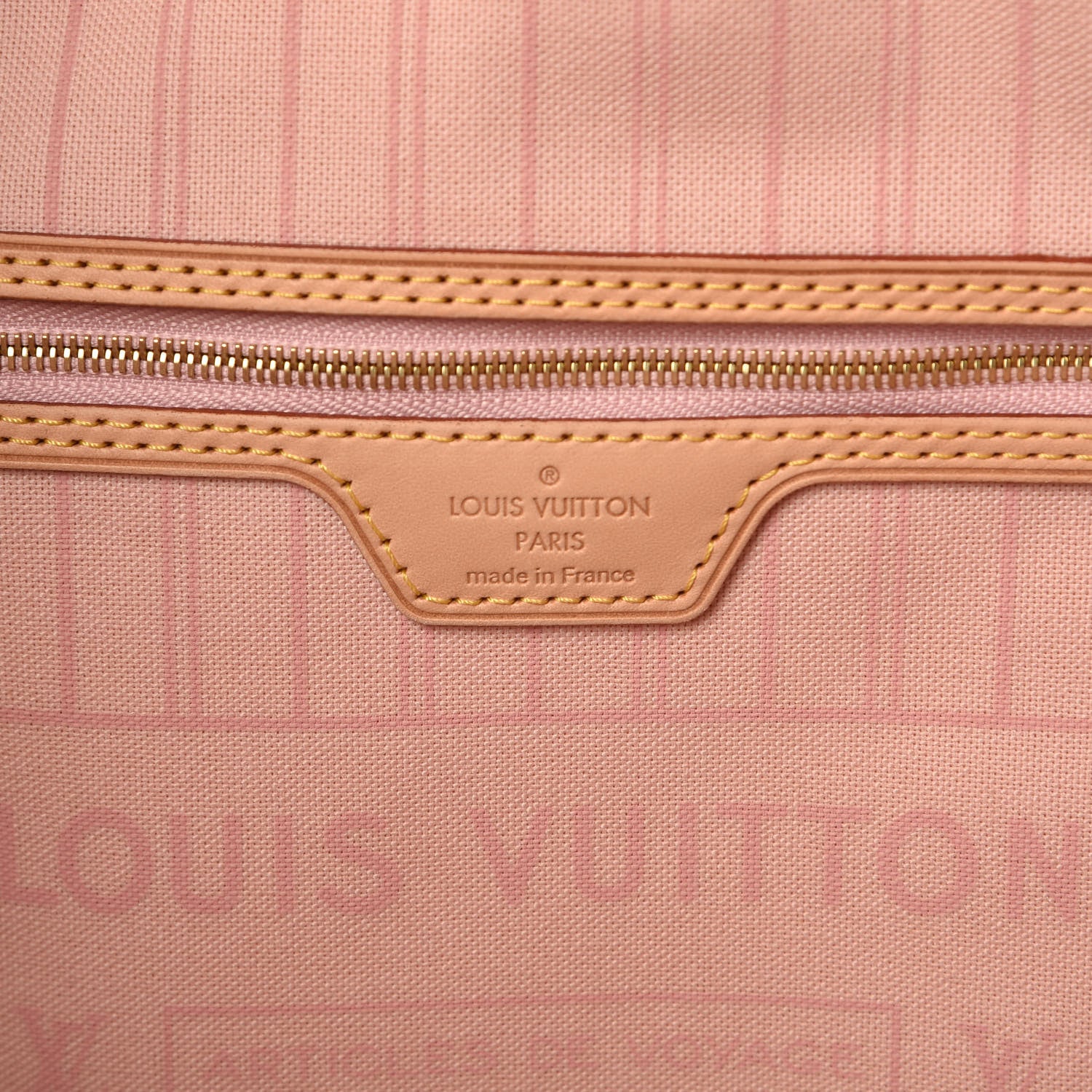 Louis Vuitton Damier Azur Neo Neverfull MM Rose Ballerine 7 of 11