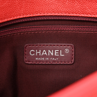 Chanel Caviar Quilted Medium French Riviera Flap Red 7 of 15