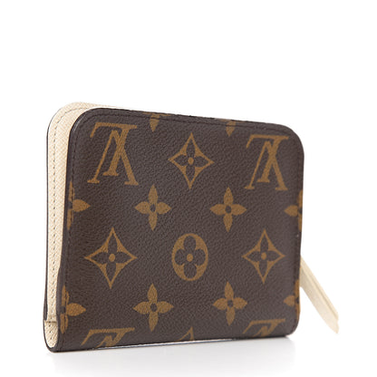 Louis Vuitton Monogram Insolite Coin Purse Wallet White 2 of 5