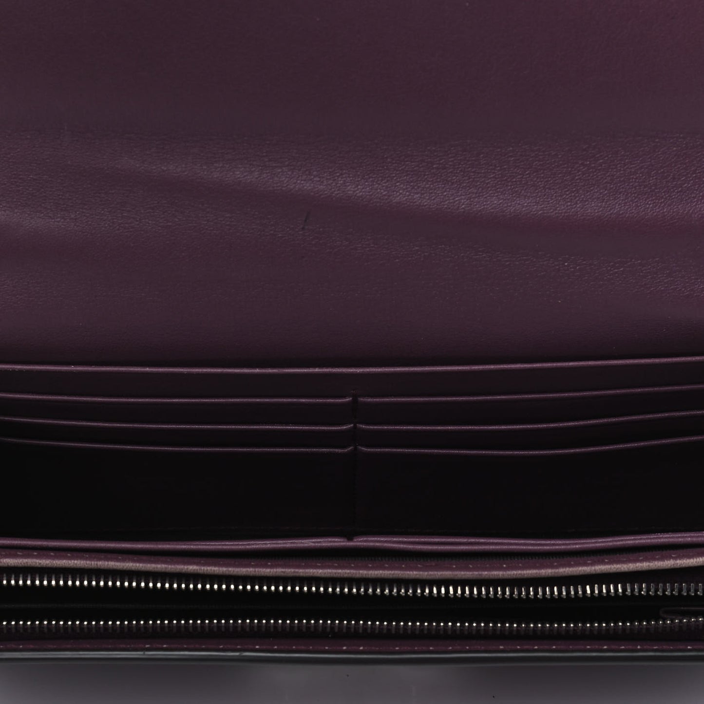 Regent Calfskin Lady Lock Wallet On Chain Red Orchid