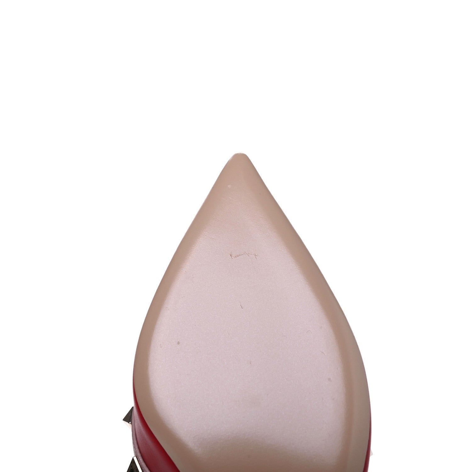 Valentino Garavani Nappa Rockstud Ankle Strap 65mm Pumps 38.5 Rosso Valentino Poudre 9 of 11