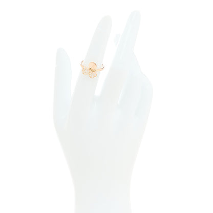 Tiffany 18K Rose Gold Diamond Paper Flowers Ring 49 5 2 of 5