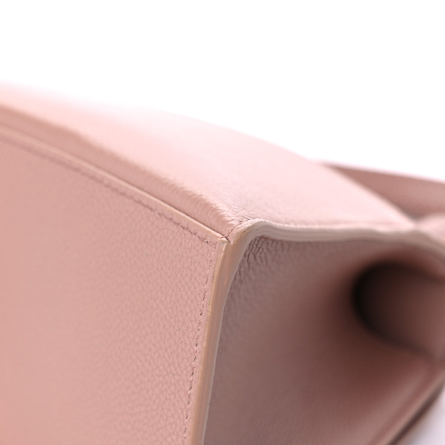 Balenciaga Grained Calfskin Small Hourglass Top Handle Bag Nude Beige 11 of 12