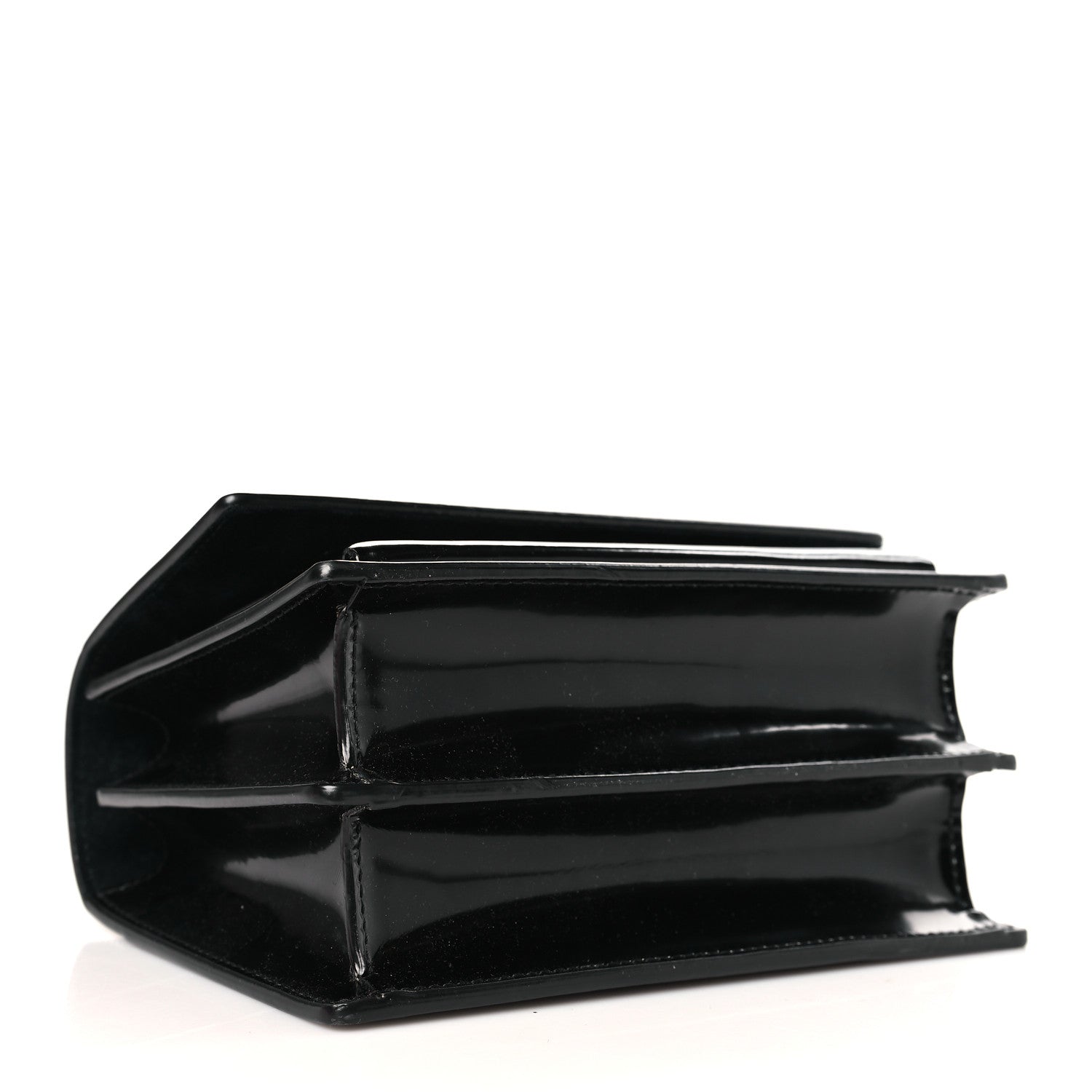 Saint Laurent Patent Small Monogram Sunset Black 4 of 9