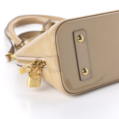 Louis Vuitton Vernis Alma BB Dune 6 of 9