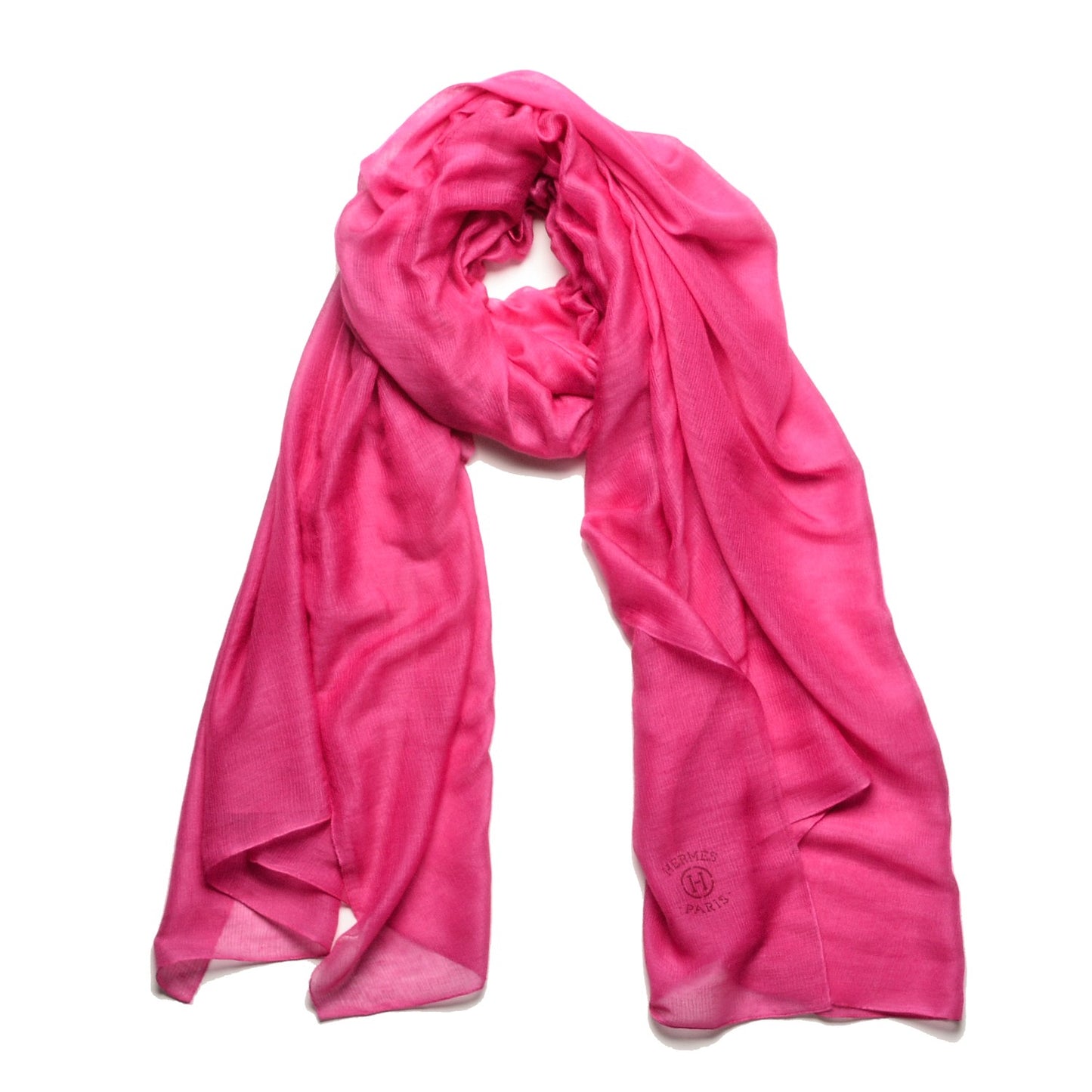 Cashmere Silk Plume Unie Stole
