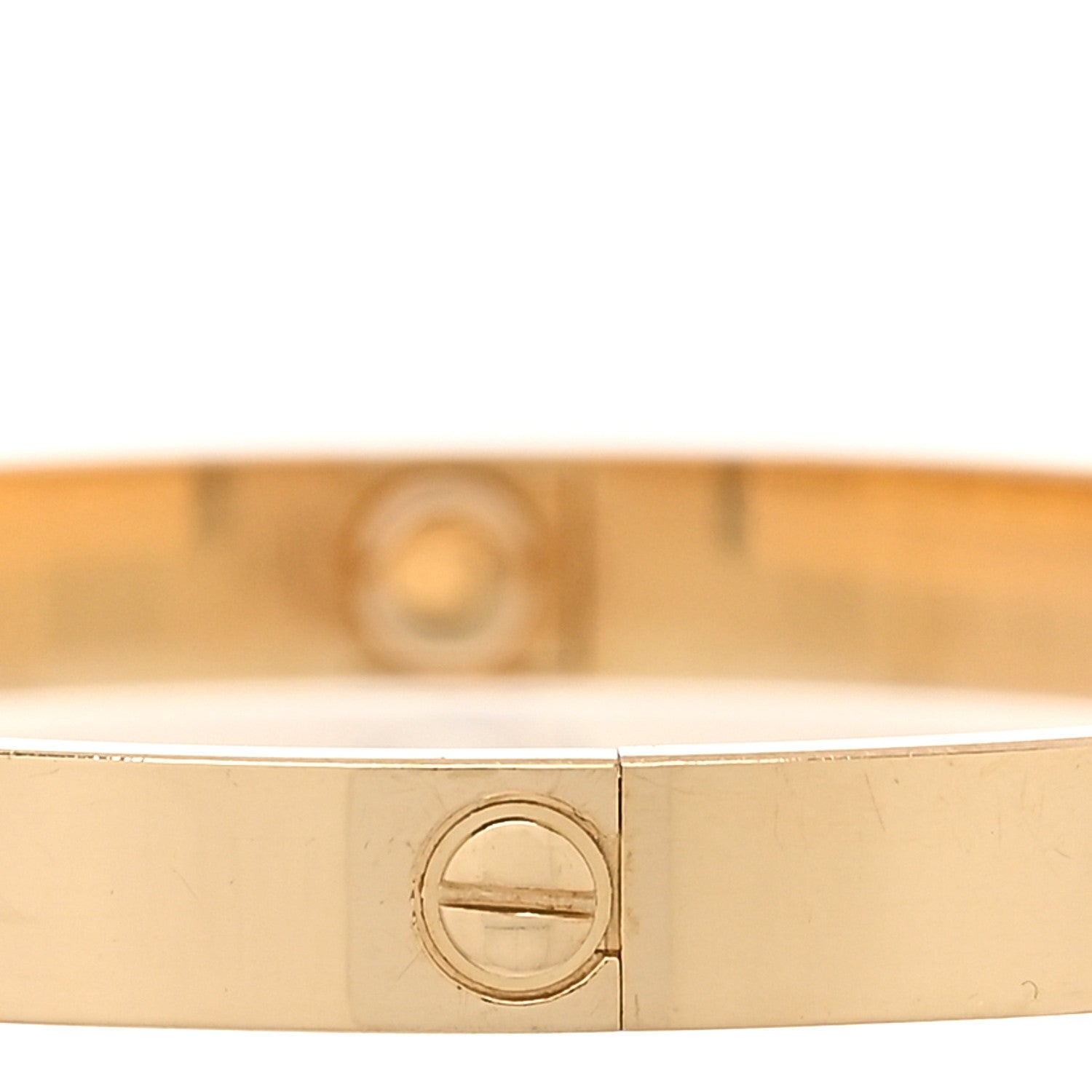 Cartier 18K Yellow Gold LOVE Bracelet 19 4 of 8